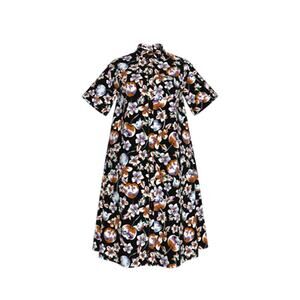 Tucker Sarah Shirtdress in Black Georgia Blossoms Size Small